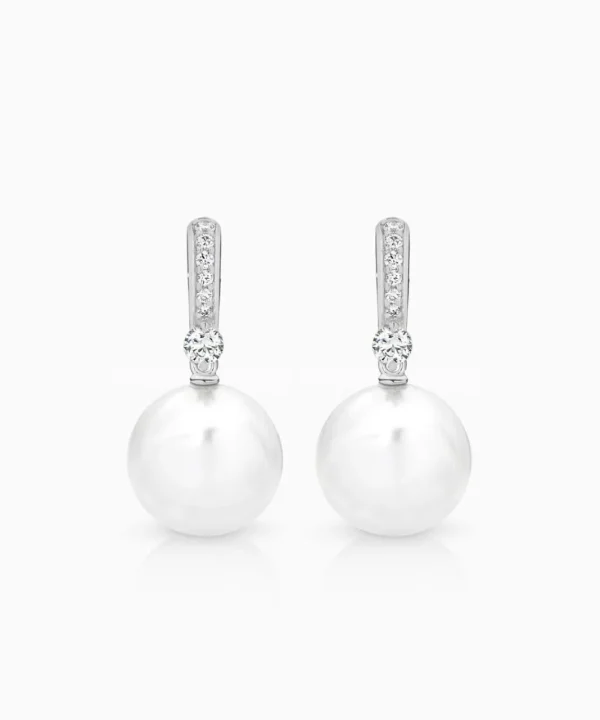 Best Musson Quiver Pearl Pave Earrings