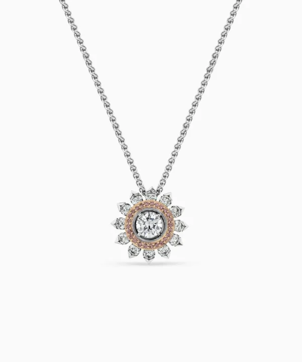 Best Sale Musson Soleil Grande Argyle Pink Diamond Pendant