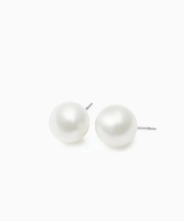 Flash Sale Musson South Sea Pearl Stud Earrings, White Gold