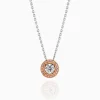 Hot Musson Sun Struck Diamond Necklace