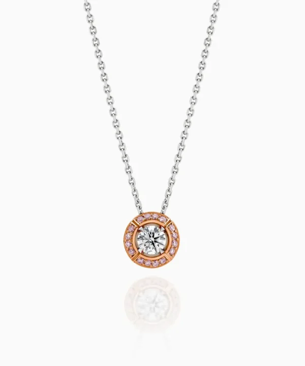 Hot Musson Sun Struck Diamond Necklace