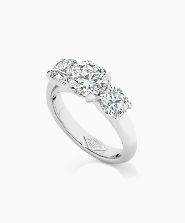 Hot Musson Teiza Trilogy Diamond Ring