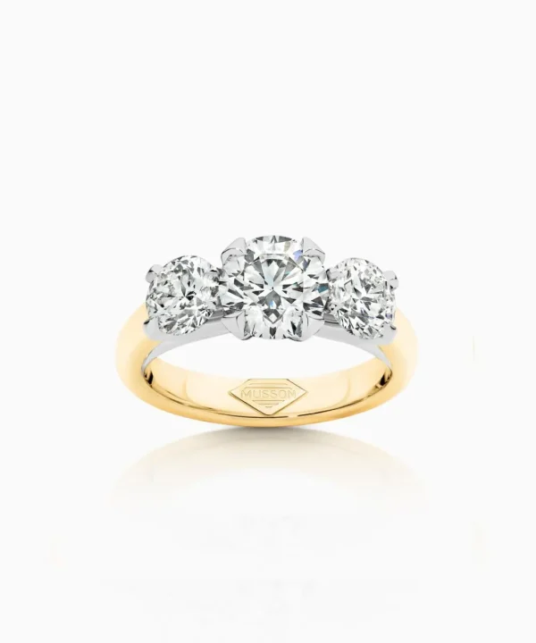 Best Musson Teiza Trilogy Diamond Ring