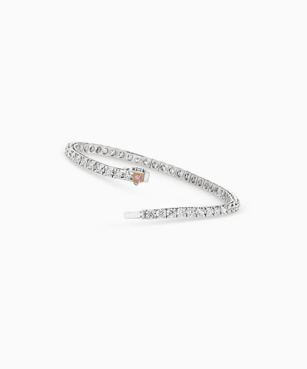 tennis_bracelet___points_with_argyle_pink_diamond_0.webp Shop Musson Tennis Bracelet - 7 Points with Argyle Pink Diamond