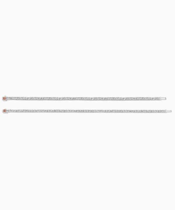 Best Sale Musson Tennis Bracelet - 3 Points with Argyle Pink Diamond