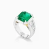 Store Musson Verde Colombian Emerald and Diamond Ring