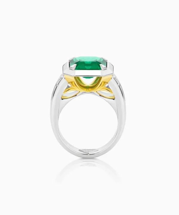 Store Musson Verde Colombian Emerald and Diamond Ring