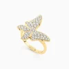 Online Musson White Butterfly Diamond Ring