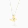 Hot Musson White Butterfly Necklace