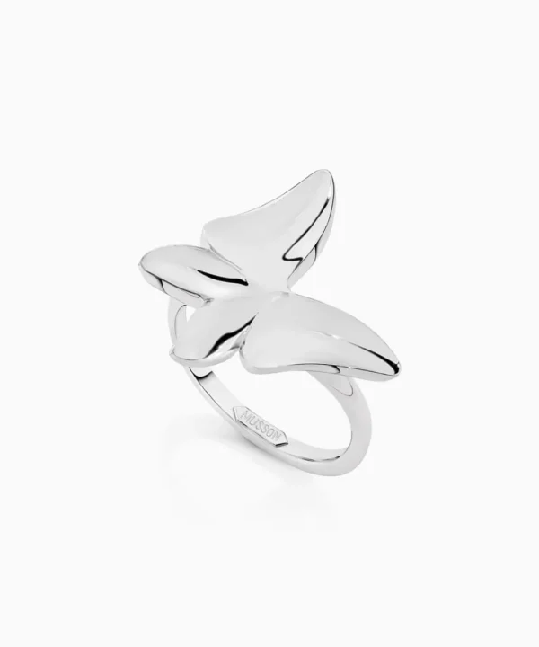 Flash Sale Musson White Butterfly Ring