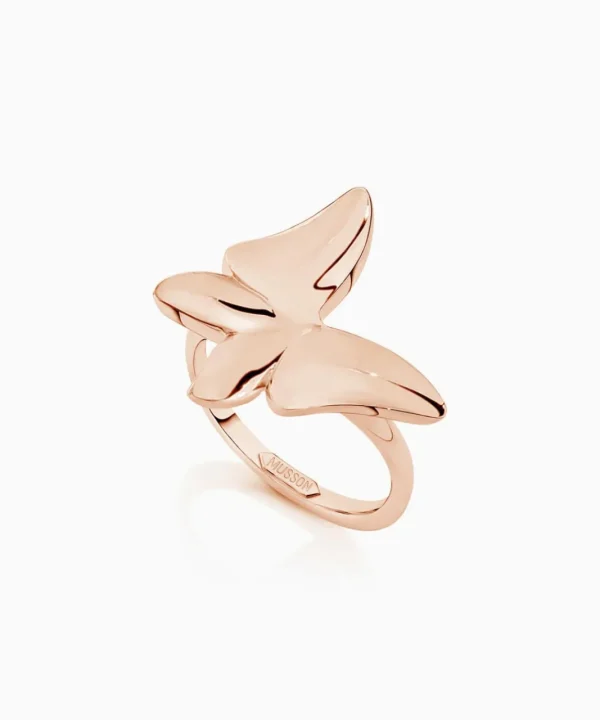 Best Sale Musson White Butterfly Ring