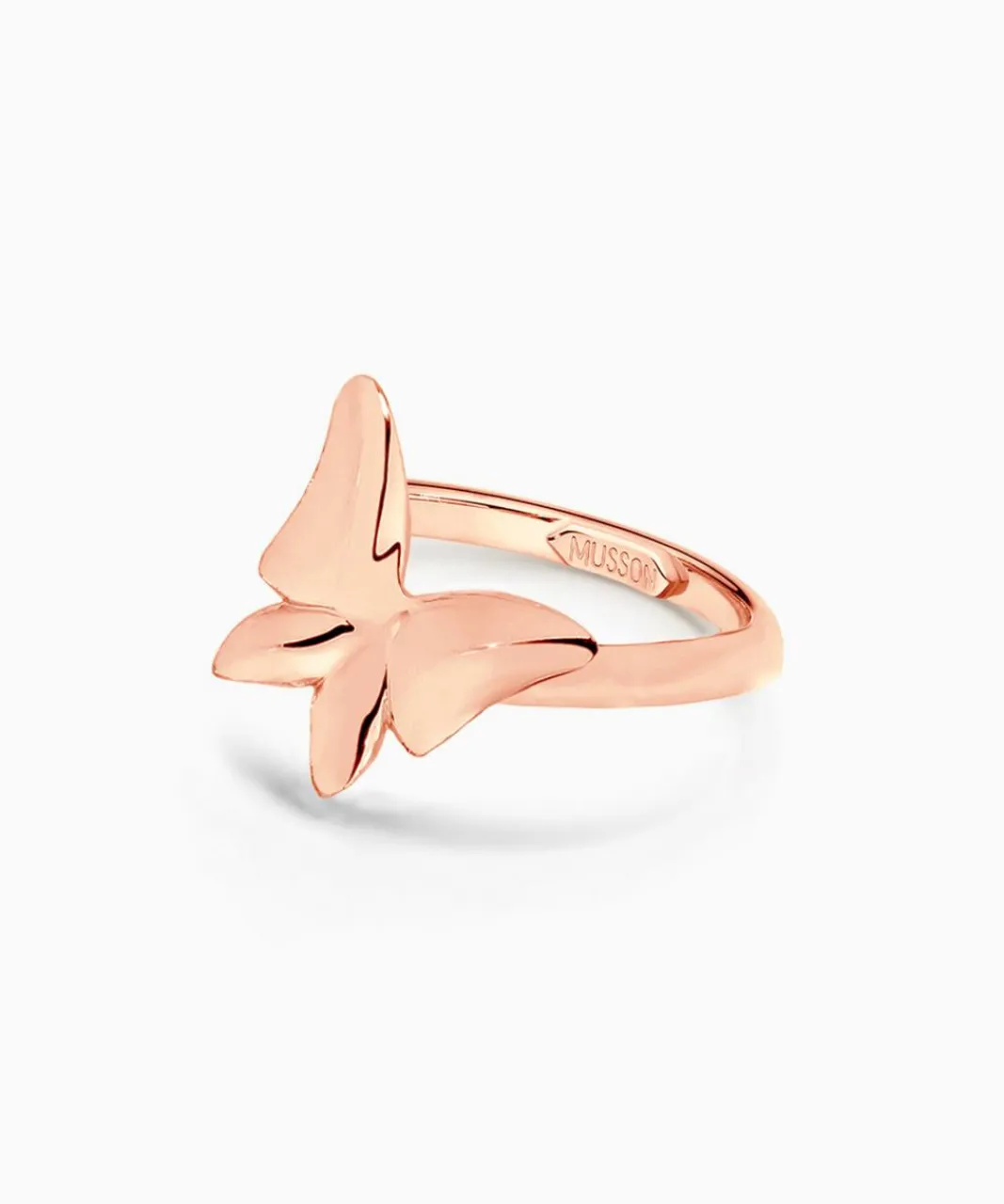 white_butterfly_ring__medio_0-2.webp Fashion Musson White Butterfly Ring - Medio